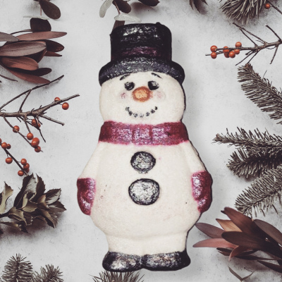 Vintage Snowman bath bomb